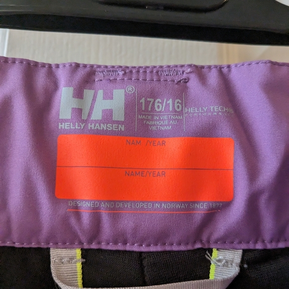 Helly Hansen Junior Elements Pants Size 176/16 - Picture 12 of 14